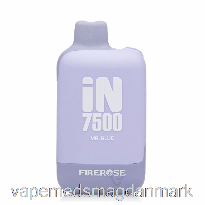 Vape Uden Nikotin Firerose In7500 Engangs Mr. Blå